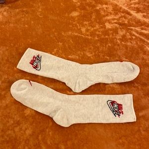 Light Grey Nike Tube Socks